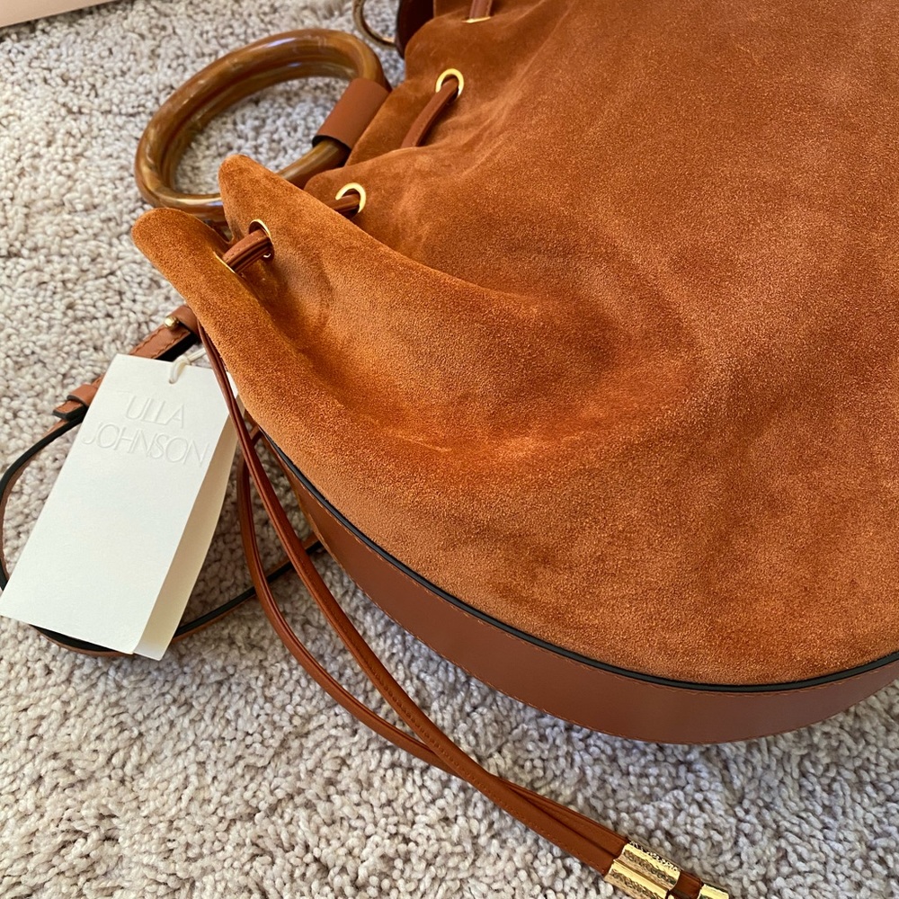 Ulla Johnson Valeria large bamboo bag - Sierra - Picture 14 of 16